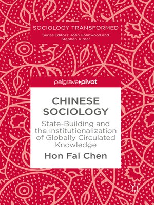 cover image of Chinese Sociology